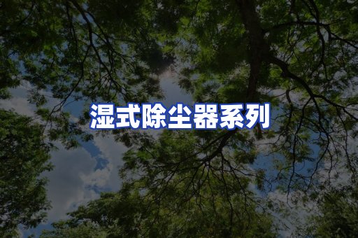 湿式除尘器系列